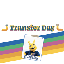 Transfer Day Graphic with Sammy Slug