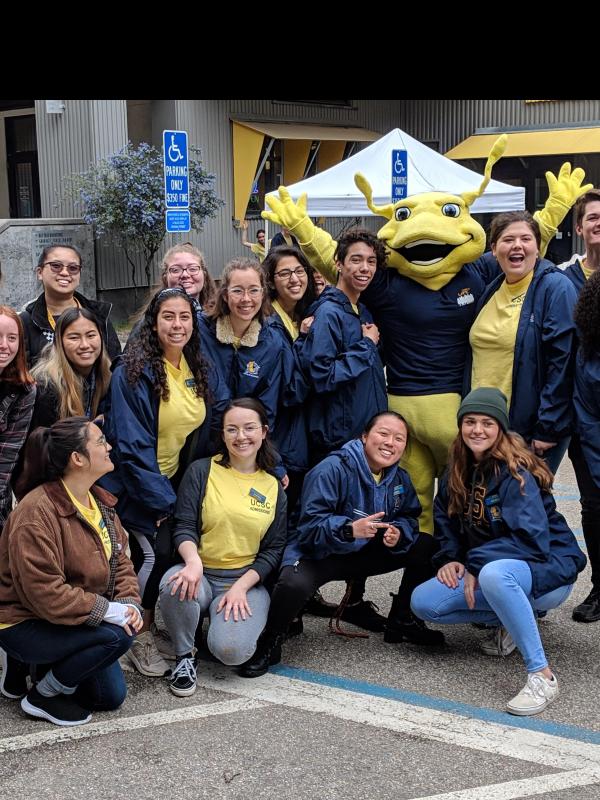 UCSC student tour guides