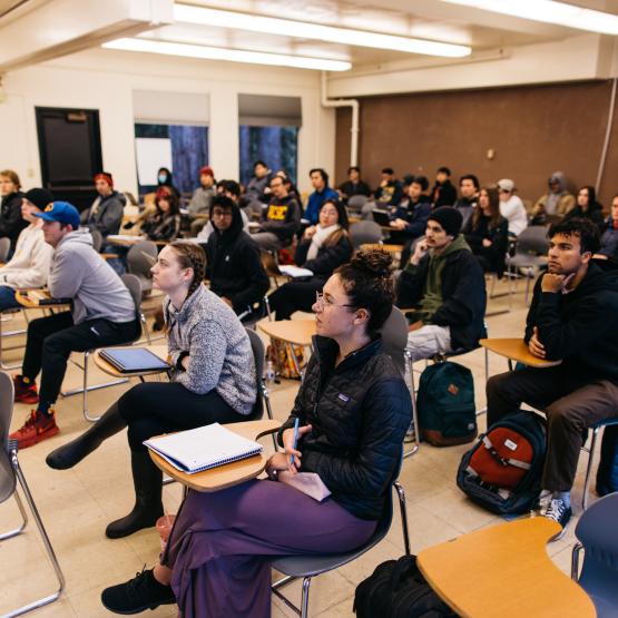 Sala de aula de economia