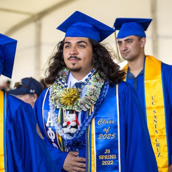 Student graduating