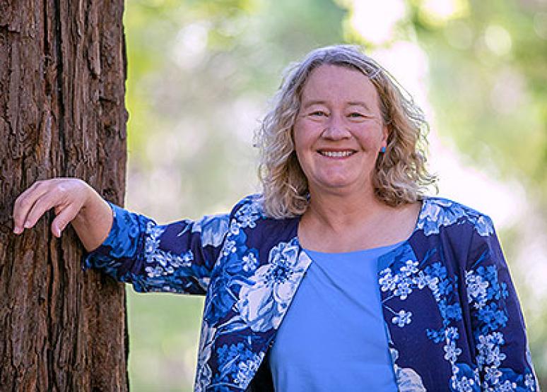 Carol standing