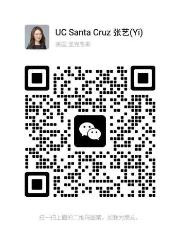 Wechat QR Code for Yi Zhang